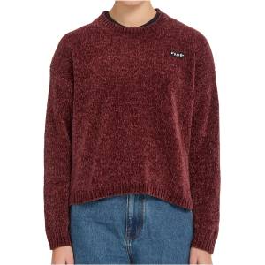 Volcom Дамски пуловер Volcom Women's Bubble Tease Sweater Jumper - Brick - размер XS (117-3791-0111)