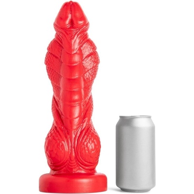 Mr. Hankey’s Toys Kinky Cobra LG XL prémiové silikonové dildo s Vac U Lock 31,3 x 5,2 - 9,3 cm