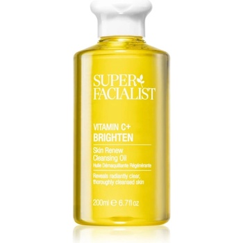 Super Facialist Vitamin C+ Brighten почистващо и премахващо грима масло за озаряване на лицето 200ml