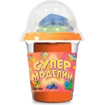 Пясъчко Моделин Пясъчко - С фигурки за оформяне, 100 g, оранжев (PSK-003-4) - ozone