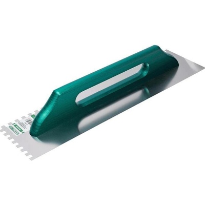 Hladítko nerezové 480 x 130 mm, 8 x 8 zubů STALCO S-37408
