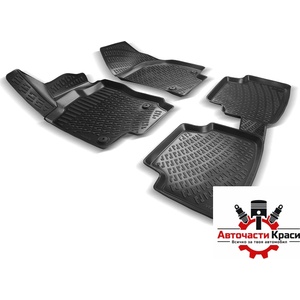 Rizline Гумени стелки RizLine съвместими с Skoda Superb III 2015-2019 (511378) - avtochastikrasi