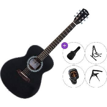 Pasadena PT-100 Premium SET Black Фолк китара