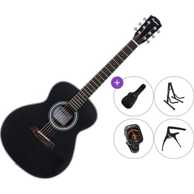 Pasadena PT-100 Premium SET Black Фолк китара