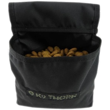 K9 Thorn Отворена торбичка за лакомства, с колан, черна (0016/18)