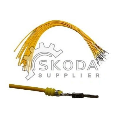 Samostatné vedení - žlutá balení 20 ks ŠKODA OEM Originál 000979132E