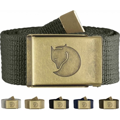 Fjällräven Canvas Brass belt Mountain Grey – Zbozi.Blesk.cz