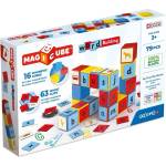 Geomag Магнитен конструктор, Geomag, Magicube, Съставяне на думи, 79 части