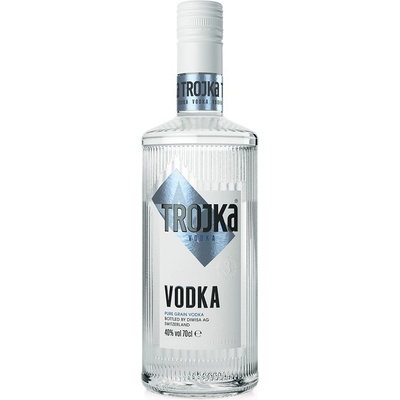 Trojka Pure grain premium Swiss vodka 40% 0,7 l (holá láhev)