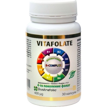 Vivafarma Vitafolate, 400 mcg, 30 капсули, Vivafarma