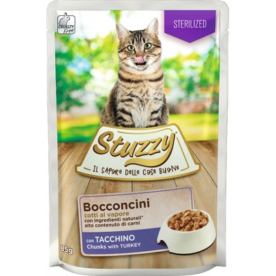 Stuzzy Cat Sterilized Chunks Morčacie kúsky gravy 85 g