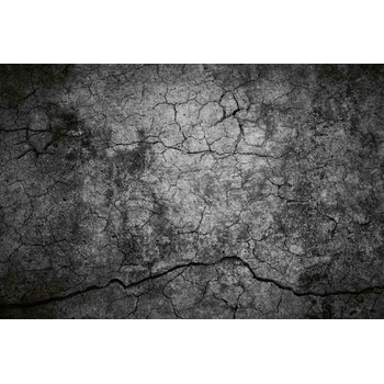 DIMEX ART s. r. o Флизелинов фототапет фон от напукан цимент 375 x 250 см