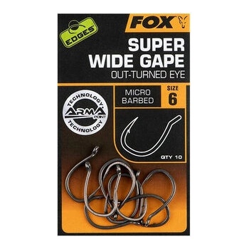 Fox Edges Super Wide Gape Out Turned Eye vel.5 10 ks