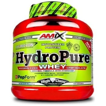 Amix HydroPure hydrolyzed whey CFM 1600 g
