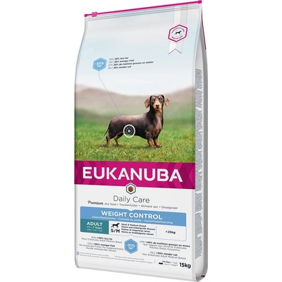 Eukanuba Daily Care Weight Control Small Medium Adult Dog 2 x 15 kg
