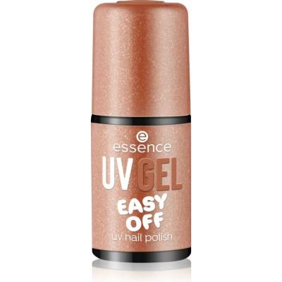 essence UV GEL EASY OFF gelový lak na nehty s použitím UV/LED lampy odstín 107 - bronze me, baby! 5 ml