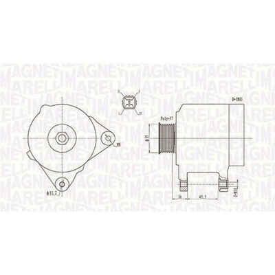 generátor MAGNETI MARELLI MQA1907