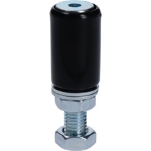 polyamidový vodící váleček D-25mm, H-40mm, M12 pro horní vedení posuvných vrat