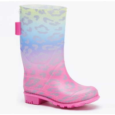 Be You Гумени ботуши Be You Bow Back Leopard Wellies - Multi