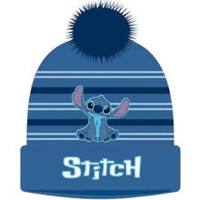 Zimní čepice Disney Stitch modrá