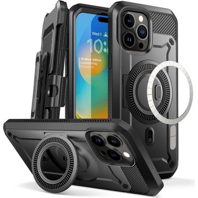 Supcase Unicorn Beetle Pro Mag MagSafe калъф за Apple iPhone 15 Pro Max, черен (SPC395)