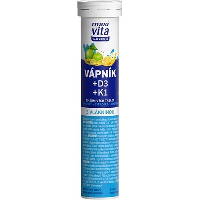 Vitar maxi vita vápnik+d3+k1 20 eff tabliet