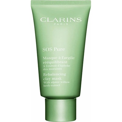 Clarins SOS Pure Mask маска с глина за комбинирана към мазна кожа за жени 75 мл