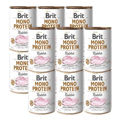 BRIT MONO PROTEIN RABBIT 12x400g