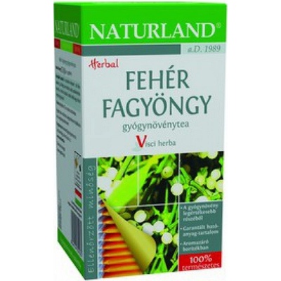 Naturland Porciovaný čaj Imelo biele 25 ks