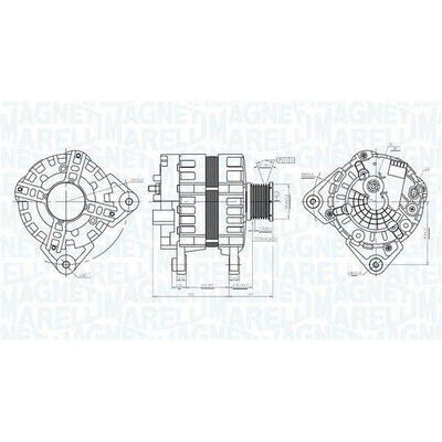 Generátor MAGNETI MARELLI 063736095010