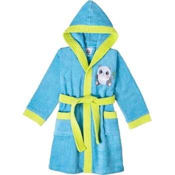Interbaby Bathrobe - Blue (Turquoise)