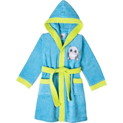 Interbaby Bathrobe - Blue (Turquoise)