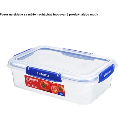 Sistema Klip It Plus Krabička na potraviny 4 klipy 2,2 l