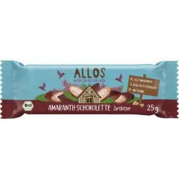 Allos Био амарант Schokolette Zartbitter - 25 г