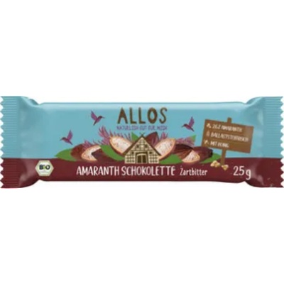 Allos Био амарант Schokolette Zartbitter - 25 г
