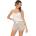 Donna Дамска пижама Piama-Sandi-top-BeowyV-65040-Beżowy - Бордо, размер L