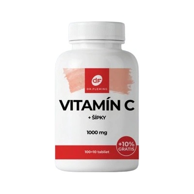 Dr.fleming Vitamin C 1000mg + šípky +10% gratis 110 kapsúl