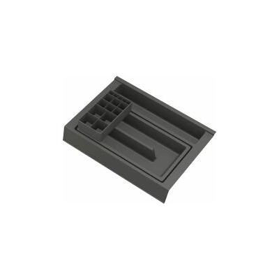 Koupelnový organizér s příslušenstvím 350mm 241x322x85mm antracit