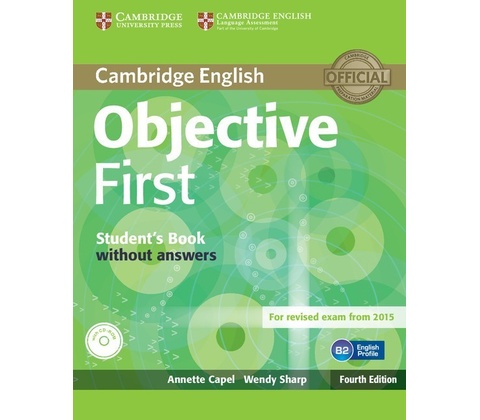OBJECTIVE FIRST 4/E SB WO/K +CD-ROM