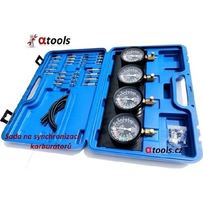 Tester na synchronizaci karburátorů, vakuometry + redukce | Zboží Auto