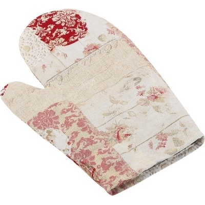 Bellatex chňapka kuchárska CH/511 patchwork srdce ružové 28x18 cm