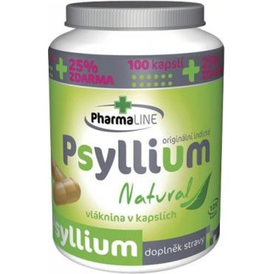 Psyllium Natural kapslí 125