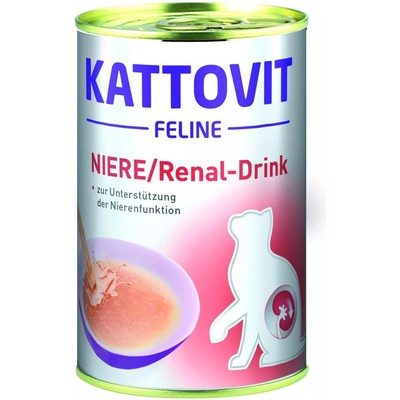 KATTOVIT Cat Diet Drinks Niere Renal Drink s kuracím 135 ml