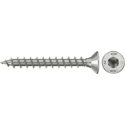 Fischer 574054 skrutky do drevotriesky 3 mm 25 mm TX Nerezová oceľ 200 ks