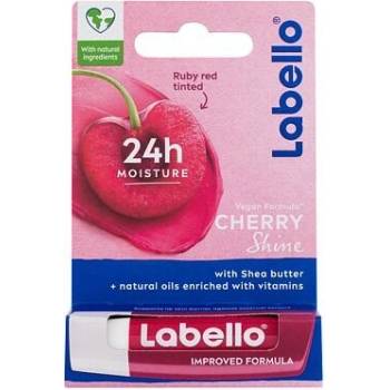 Labello Cherry Shine 24h Moisture Lip Balm hydratační balzám na rty s jemným zbarvením 4,8 g