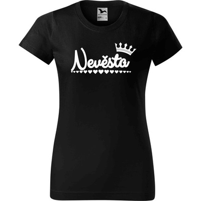 IMPAR Tričko Nevěsta dámské Černá