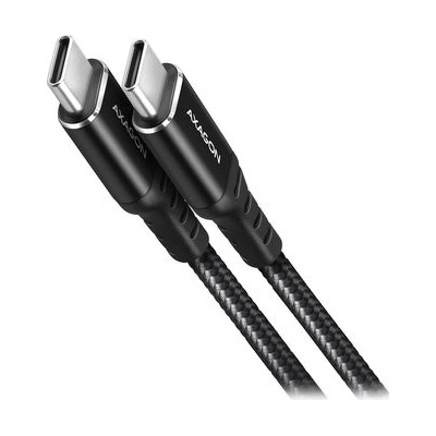 Axagon BUCM-CM30ABUSB-C USB-C, USB 2.0, PD 60W 3A, ALU, oplet, 3m, černý