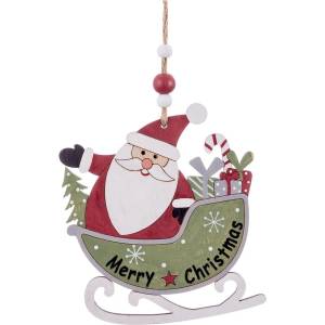 Casa Selección Коледен орнамент Santa Claus - Casa Selección (722339)