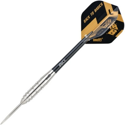 Sada steel šípok ONE80 Back to Basics-JLS 23g, 90% wolfram