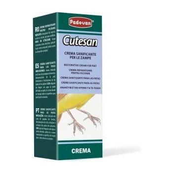 Padovan Cutesan Възстановяващ крем за птичи крака 2ml
